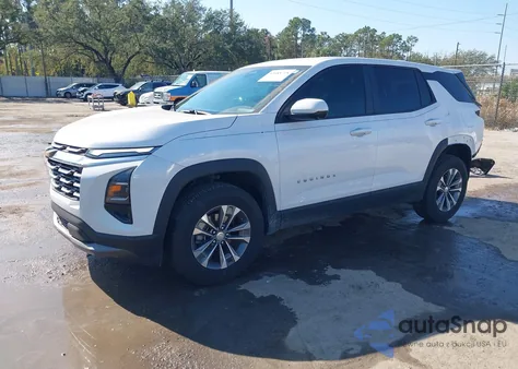2025 Chevrolet Equinox Fwd Lt from USA, damaged, VIN 3GNAXHEG7SL145487